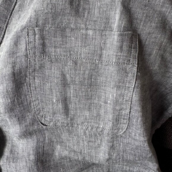Pure Jill Linen One-Pocket Tunic - Picture 5 of 5